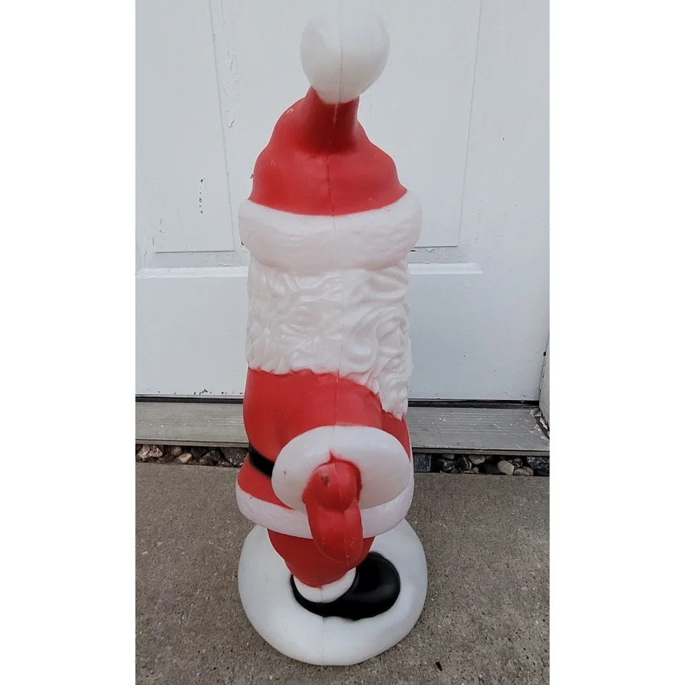 Vintage Santa Blow Mold by TPI Canada 22